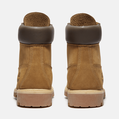 Timberland Premium 6-Inch Waterproof Boot Olive Nubuck/Dark Brown Men'S