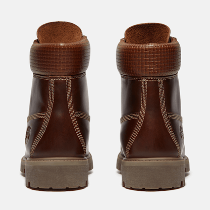 Timberland Premium 6-Inch Waterproof Boot Brown Full-Grain/Black Men'S
