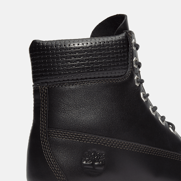 Timberland Premium 6-Inch Waterproof Boot Black Full-Grain/Dark Brown Men'S