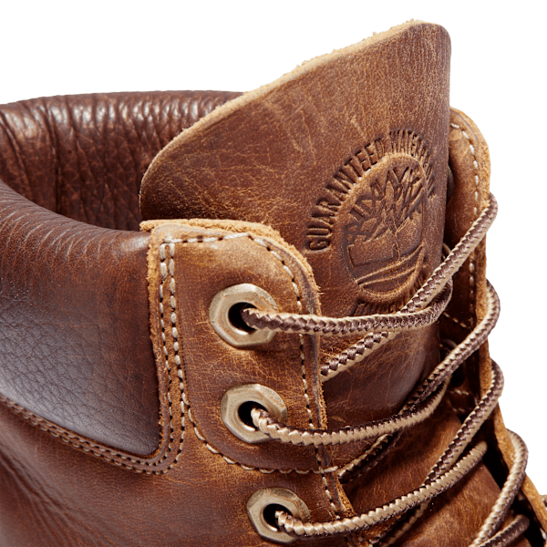 Timberland Premium 6-Inch Waterproof Heritage Boots Medium Brown Nubuck Men'S