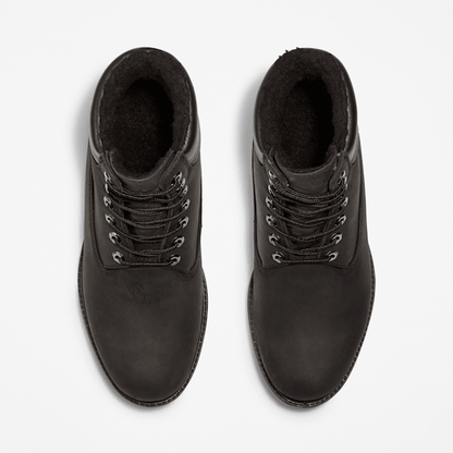 Timberland Premium 6-Inch Waterproof Warm-Lined Boot Black Men'S