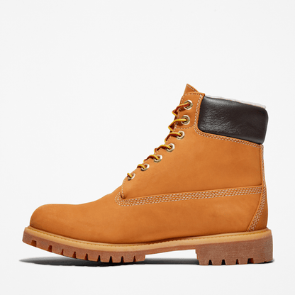Timberland Premium 6-Inch Waterproof Warm-Lined Boot Wheat Men'S
