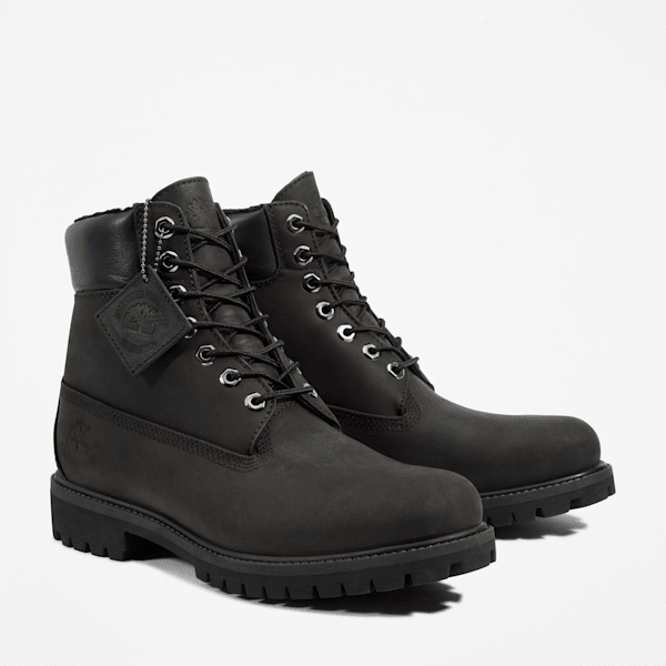 Timberland Premium 6-Inch Waterproof Winter Boot Black Men'S