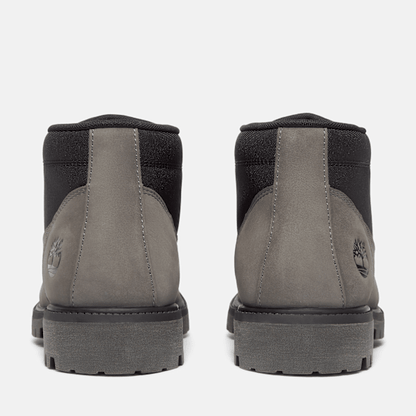 Timberland Premium Chukka Boot Grey Nubuck/Black Men'S