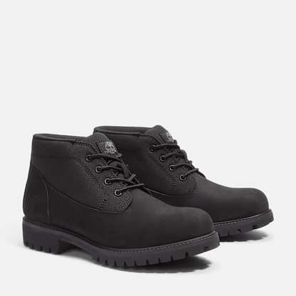 Timberland Premium Chukka Boot Black Nubuck Men'S