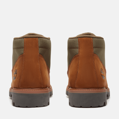 Timberland Premium Chukka Boot Medium Brown Nubuck Men'S