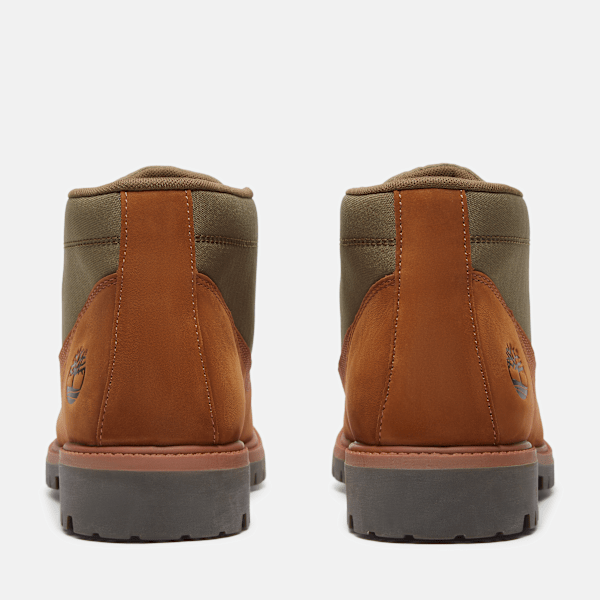 Timberland Premium Chukka Boot Medium Brown Nubuck Men'S