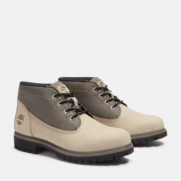 Timberland Premium Chukka Boot Light Brown Nubuck Men'S