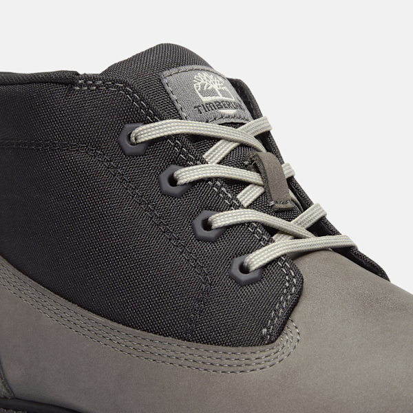 Timberland Premium Chukka Boot Grey Nubuck/Black Men'S