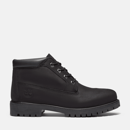 Timberland Premium Waterproof Chukka Boot Black Nubuck Men'S