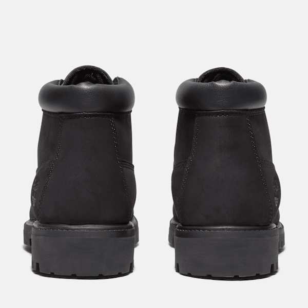 Timberland Premium Waterproof Chukka Boot Black Nubuck Men'S