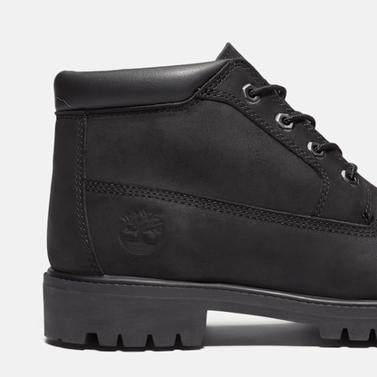 Timberland Premium Waterproof Chukka Boot Black Nubuck Men'S