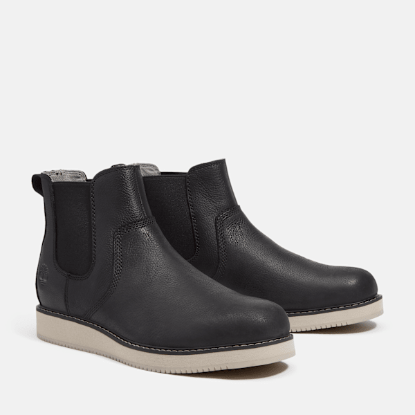 Timberland Redwood Edge Essential Chelsea Boot Black Full-Grain Men'S