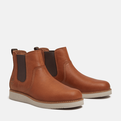 Timberland Redwood Edge Essential Chelsea Boot Brown Full-Grain Men'S
