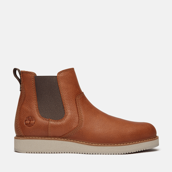 Timberland Redwood Edge Essential Chelsea Boot Brown Full-Grain Men'S