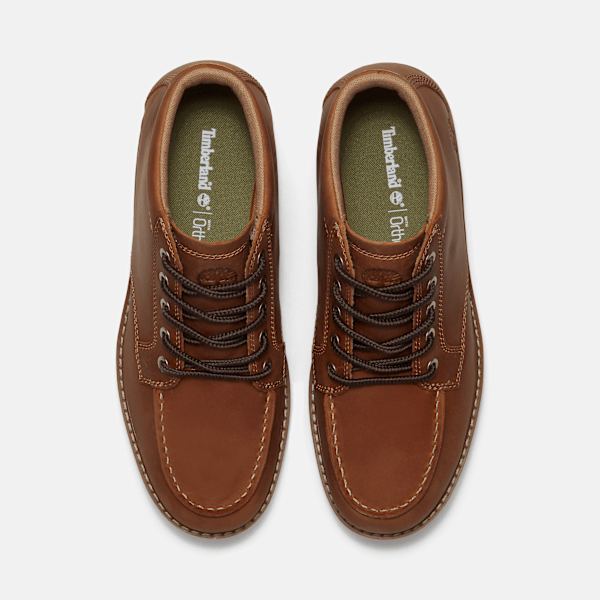 Timberland Redwood Edge Essential Chukka Boot Brown Full-Grain Men'S