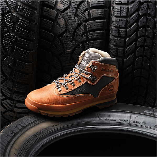 Timberland Road Trip Euro Hiker Boot Rust Full-Grain/Dark Grey Men'S
