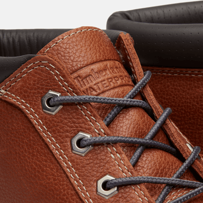 Timberland Road Trip Premium Mid Waterproof Chukka Boot Rust Full-Grain/Dark Grey Men'S