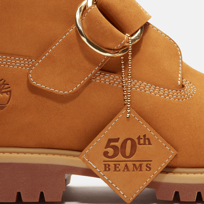Timberland X Beams Buckle Boot With Gore-Tex Membrane Wheat Nubuck/Brown Men'S