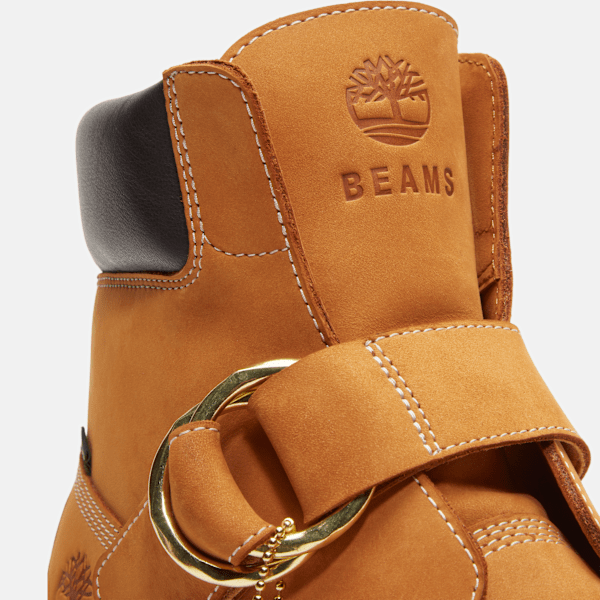 Timberland X Beams Buckle Boot With Gore-Tex Membrane Wheat Nubuck/Brown Men'S