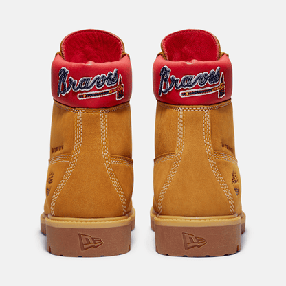 Timberland X New Era Braves 6-Inch Waterproof Boot Wheat Braves Men'S