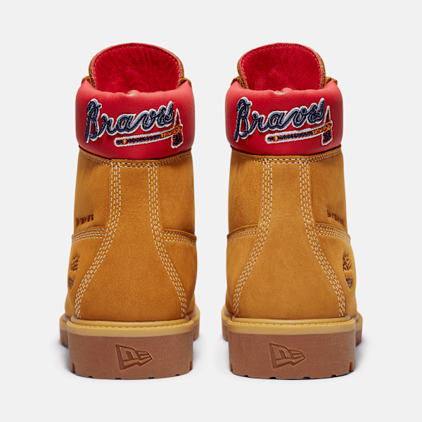 Timberland X New Era Braves 6-Inch Waterproof Boot Wheat Braves Men'S
