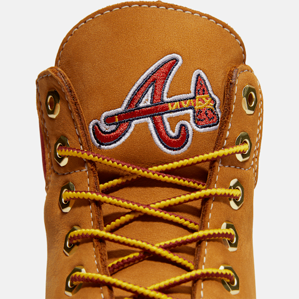Timberland X New Era Braves 6-Inch Waterproof Boot Wheat Braves Men'S