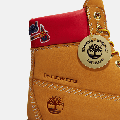 Timberland X New Era Braves 6-Inch Waterproof Boot Wheat Braves Men'S