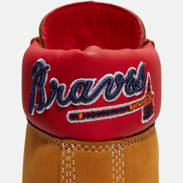 Timberland X New Era Braves 6-Inch Waterproof Boot Wheat Braves Men'S