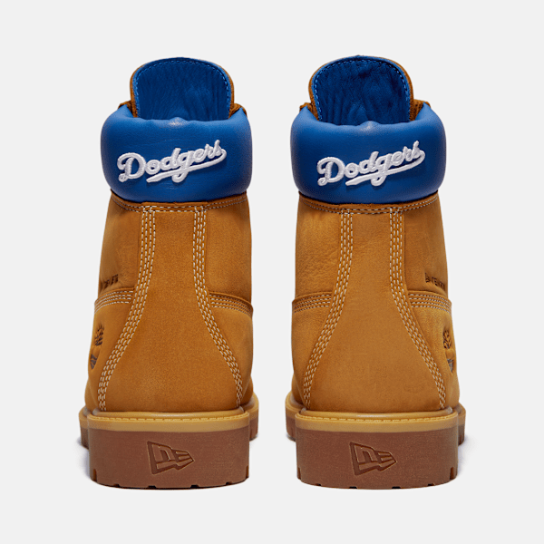 Timberland X New Era Dodgers 6-Inch Waterproof Boot Wheat Dodgers Men'S