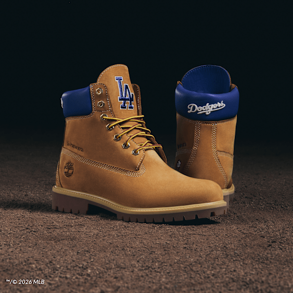 Timberland X New Era Dodgers 6-Inch Waterproof Boot Wheat Dodgers Men'S
