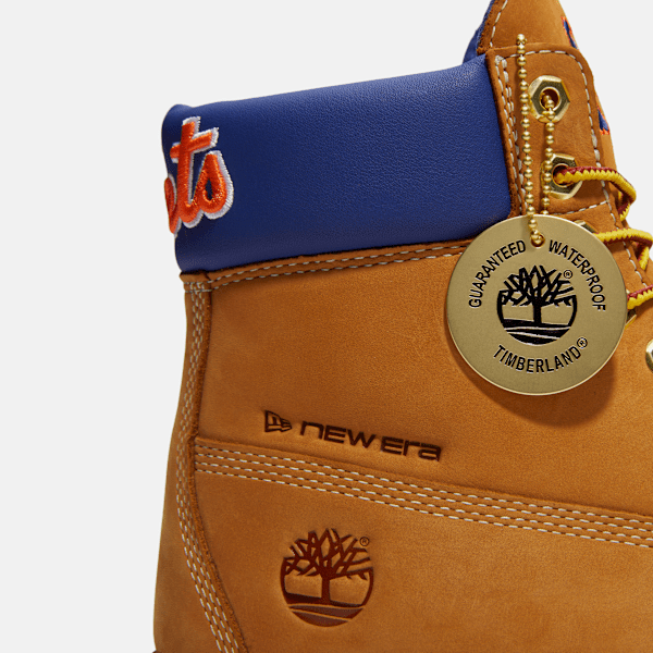 Timberland X New Era Mets 6-Inch Waterproof Boot Wheat Mets Men'S