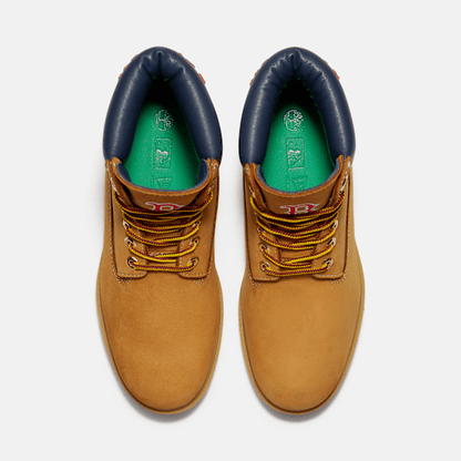 Timberland X New Era Red Sox 6-Inch Waterproof Boot Wheat Red Sox Men'S