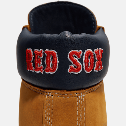 Timberland X New Era Red Sox 6-Inch Waterproof Boot Wheat Red Sox Men'S