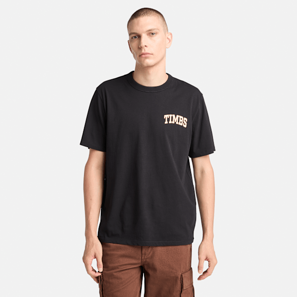 Timberland Timbs Graphic Short Sleevet-Shirt Black Men'S