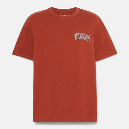 Timberland Timbs Graphic Short Sleevet-Shirt Burnt Henna Men'S
