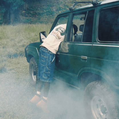 Timberland Tree Logo Patch Hoodie Light Beige Men'S