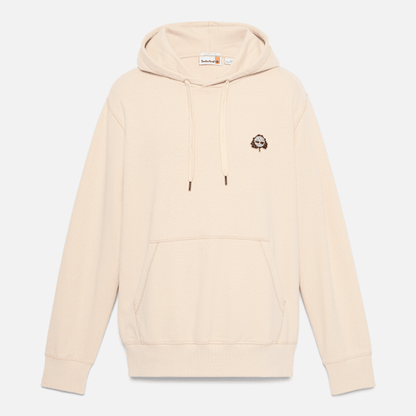 Timberland Tree Logo Patch Hoodie Light Beige Men'S
