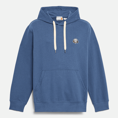 Timberland Tree Logo Patch Hoodie Dark Blue Men'S