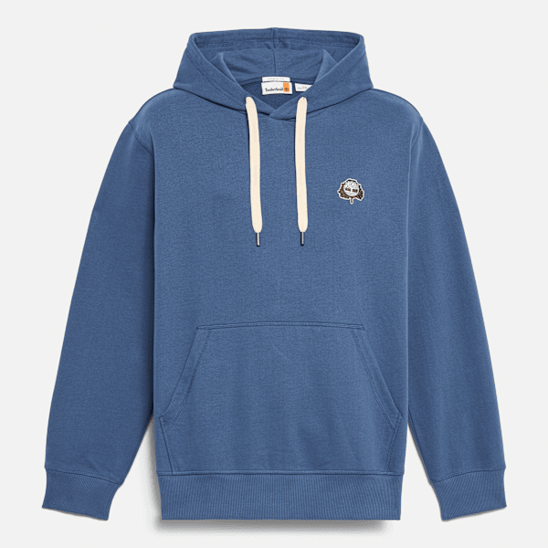 Timberland Tree Logo Patch Hoodie Dark Blue Men'S