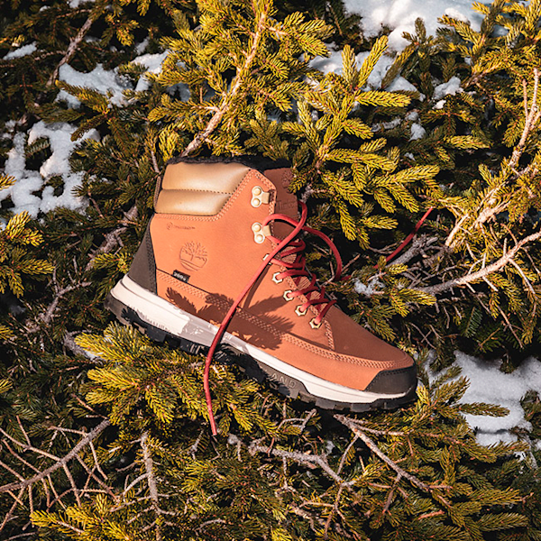 Timberland Mens Treeline Waterproof Boot Rust Leather