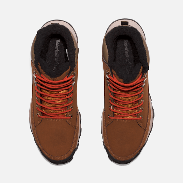 Timberland Mens Treeline Waterproof Boot Rust Leather