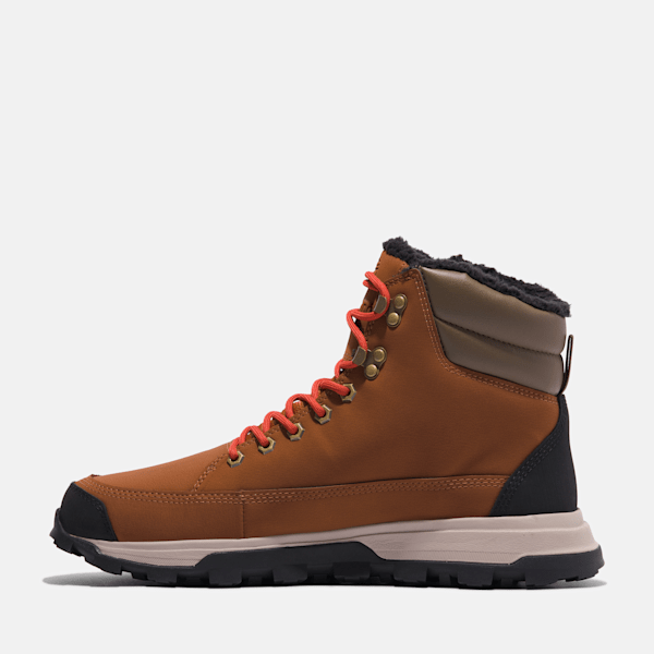 Timberland Mens Treeline Waterproof Boot Rust Leather