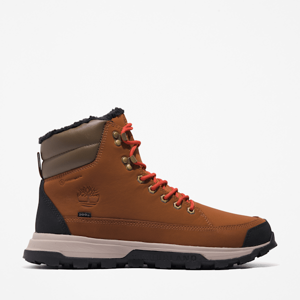 Timberland Mens Treeline Waterproof Boot Rust Leather