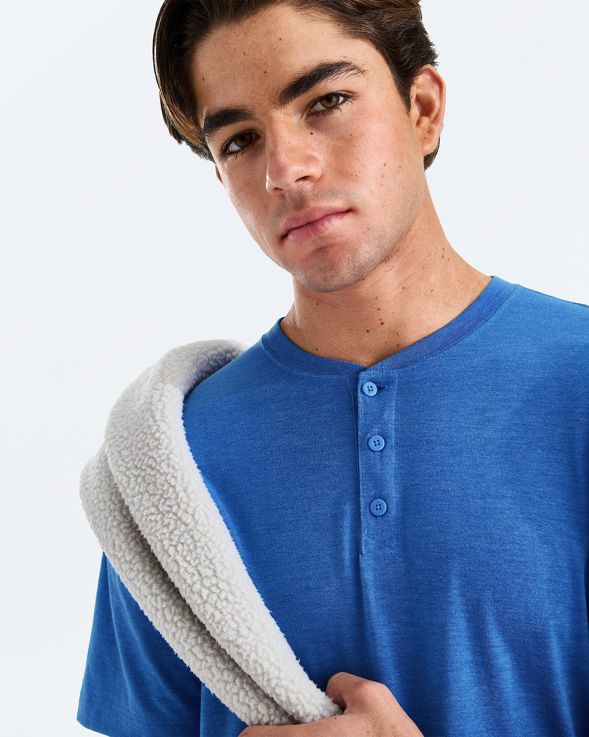 The North Face Men’s Tri-Blend Short-Sleeve Henley