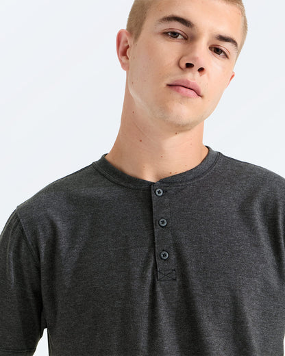 The North Face Men’s Tri-Blend Short-Sleeve Henley