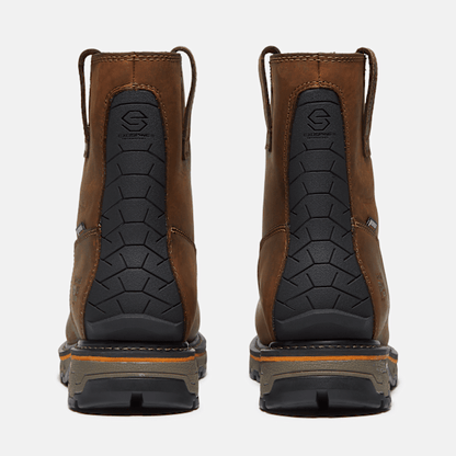 Timberland True Grit Chelsea Soft Toe Waterproof Work Boot Medium Brown Full-Grain Men'S