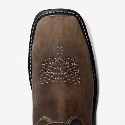 Timberland True Grit Pull On Waterproof Work Boot Turkish Coffee Men'S