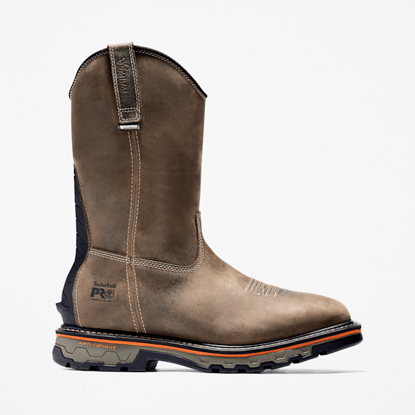 Timberland True Grit Pull On Waterproof Work Boot Turkish Coffee Men'S