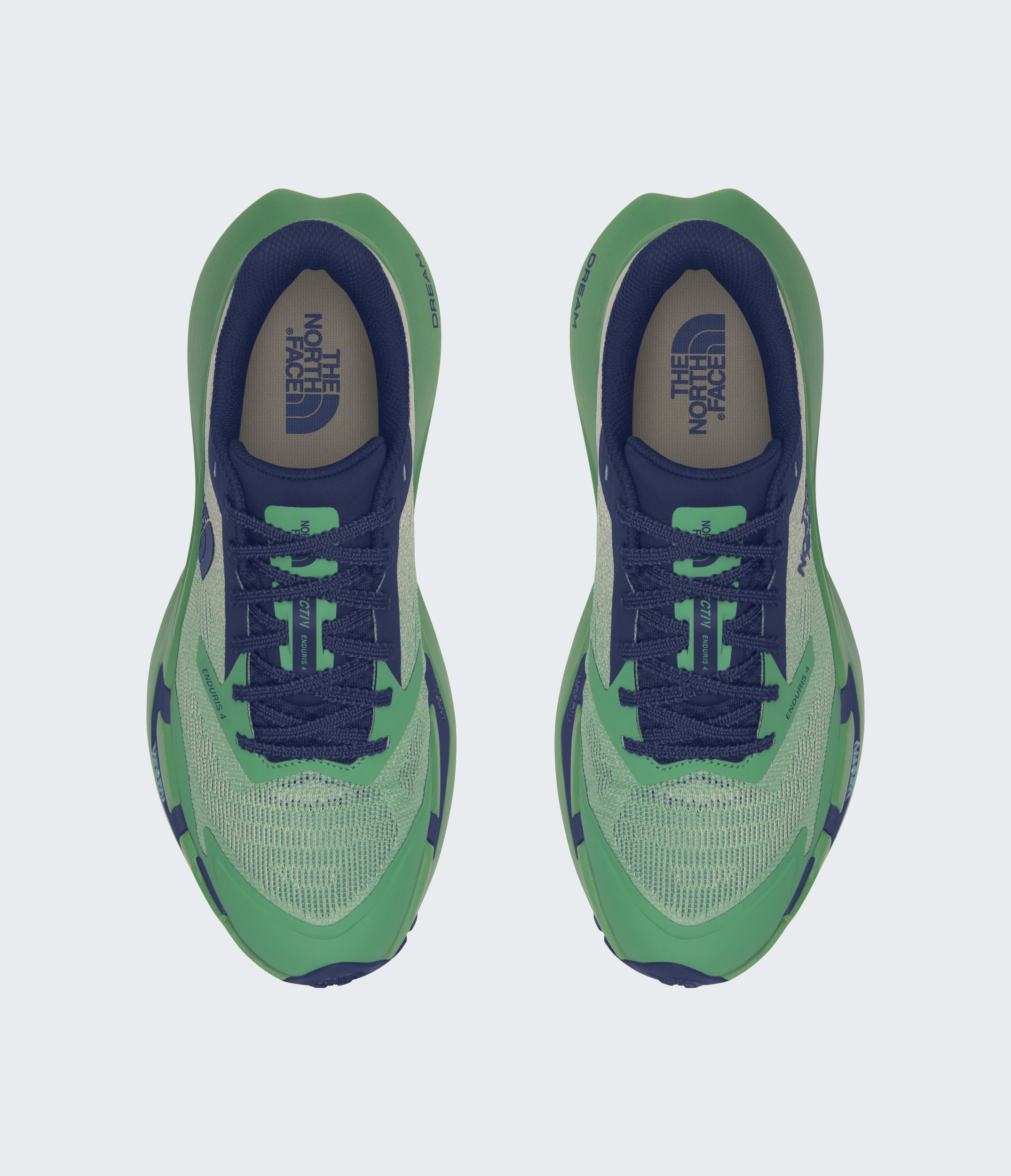 The North Face Mens Vectiv Enduris 4 Shoes Dimmed Algae Dimmed Algae